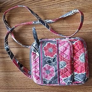 Vera Bradley Crossbody Bag with Cherry Blossoms